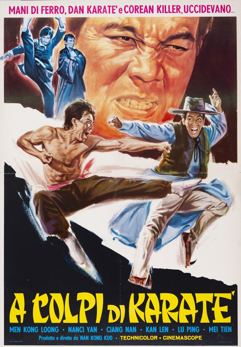 A colpi di karatè - Manifesto 1