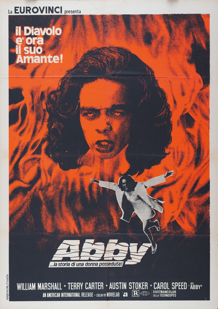 Poster 3 for the film Abby (1974)