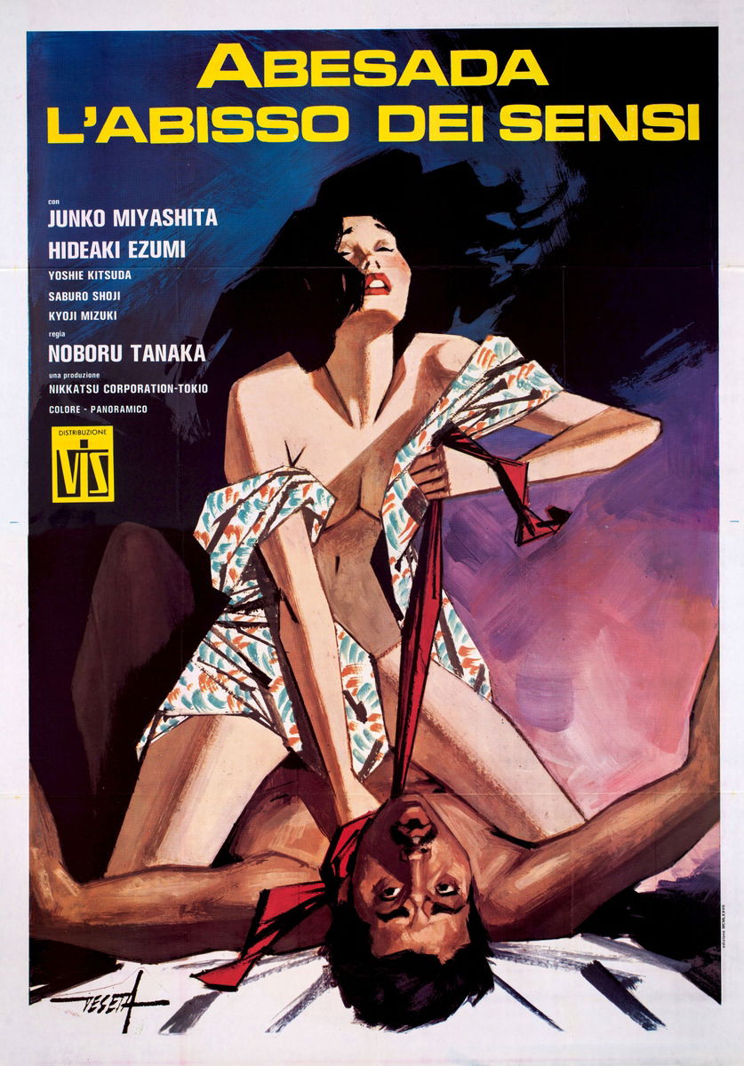 Abesada - L'abisso dei sensi - Manifesto 1