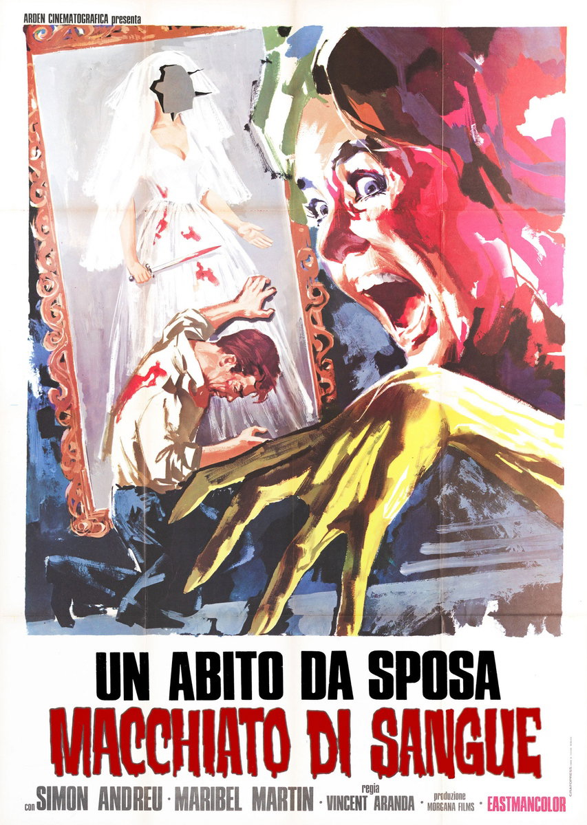 Poster 2 for the film The Blood Spattered Bride (1972)