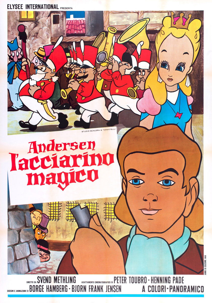 Andersen - L'acciarino magico - Manifesto 1