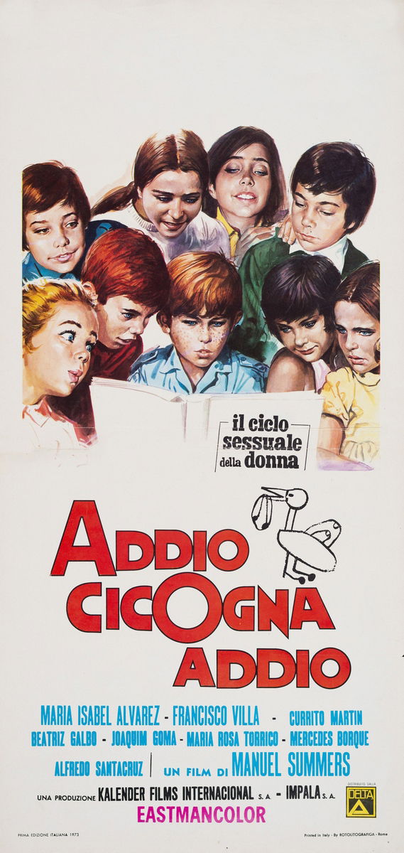 Addio cicogna addio - Locandina 1