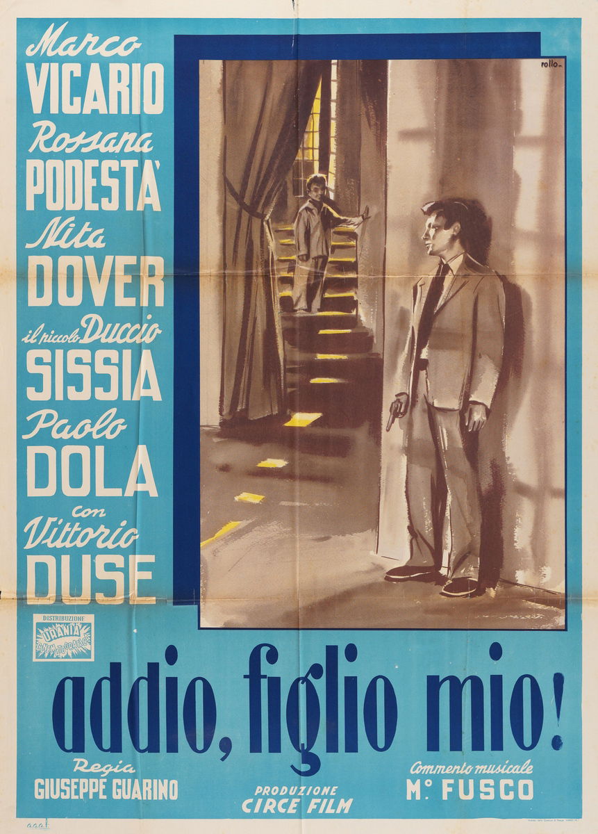 Addio, figlio mio! - Manifesto 1