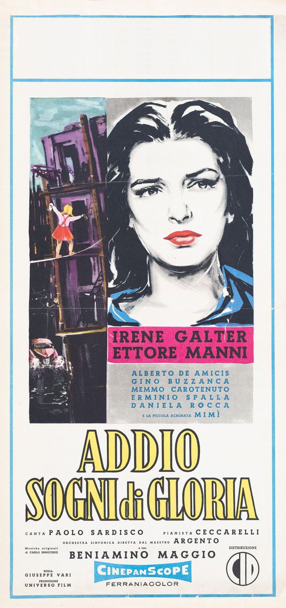 Addio sogni di gloria - Locandina 1