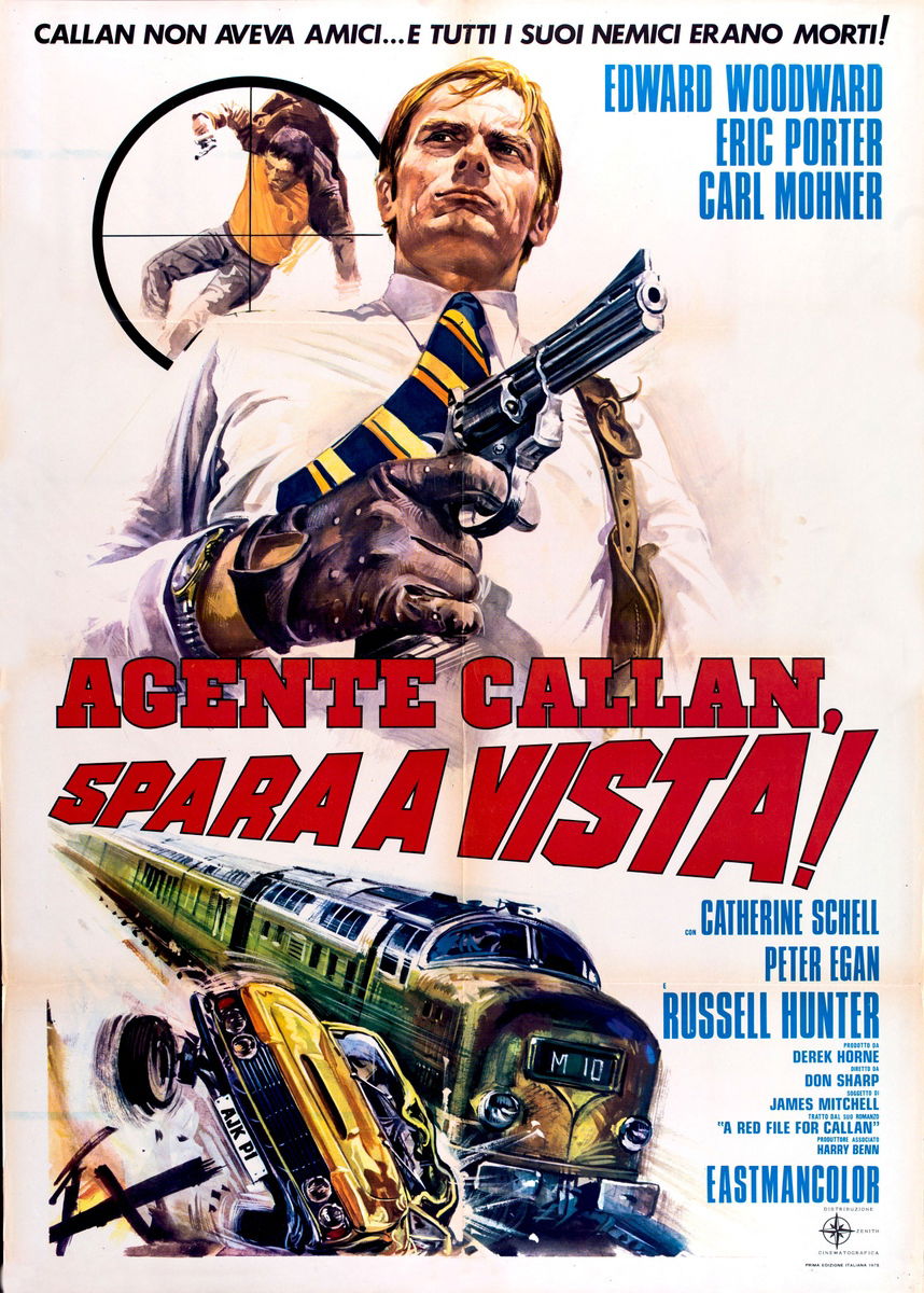 Agente Callan, spara a vista - Manifesto 1