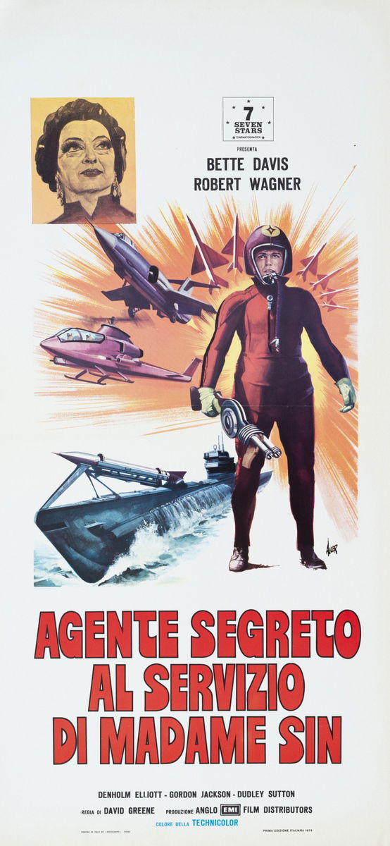 Agente segreto al servizio di madame Sin - Locandina 1