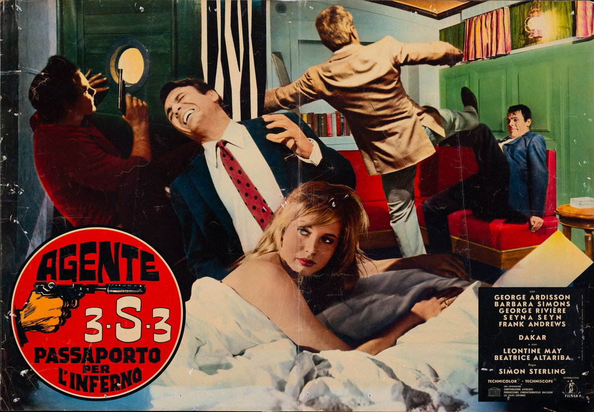Agente 3 S 3 passaporto per l'inferno - Fotobusta 1
