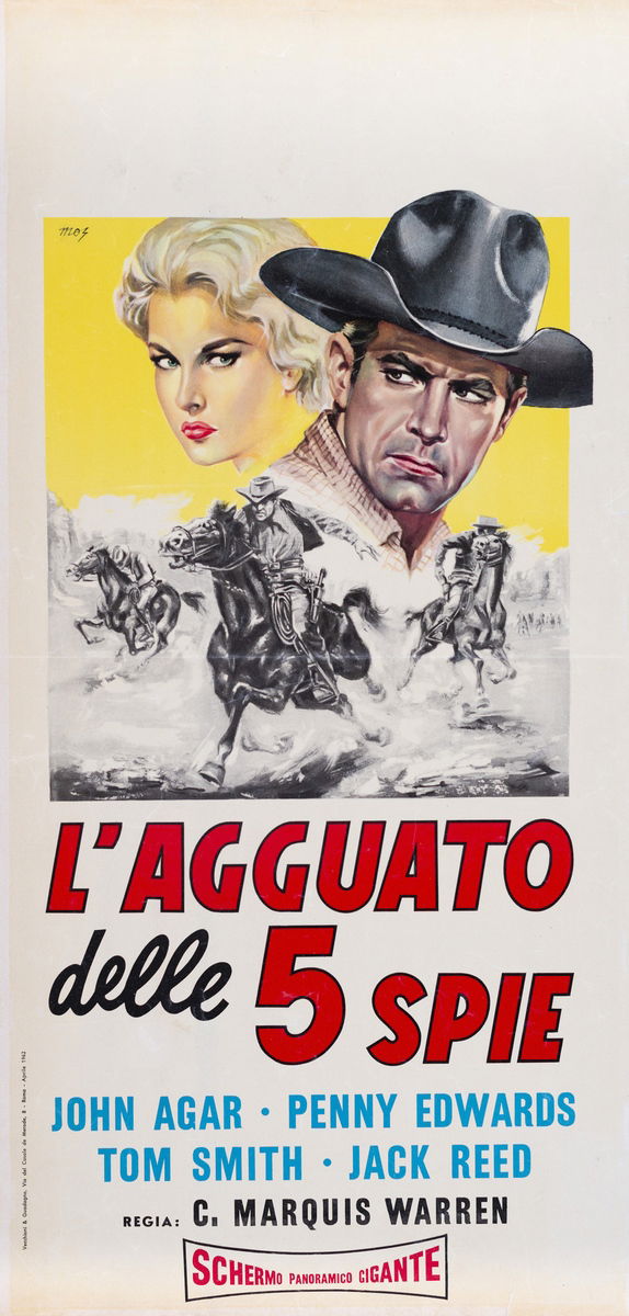 L'agguato delle 5 spie - Lobby Card 1