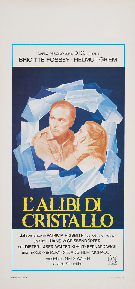 The Glass Cell - Lobby Card 1