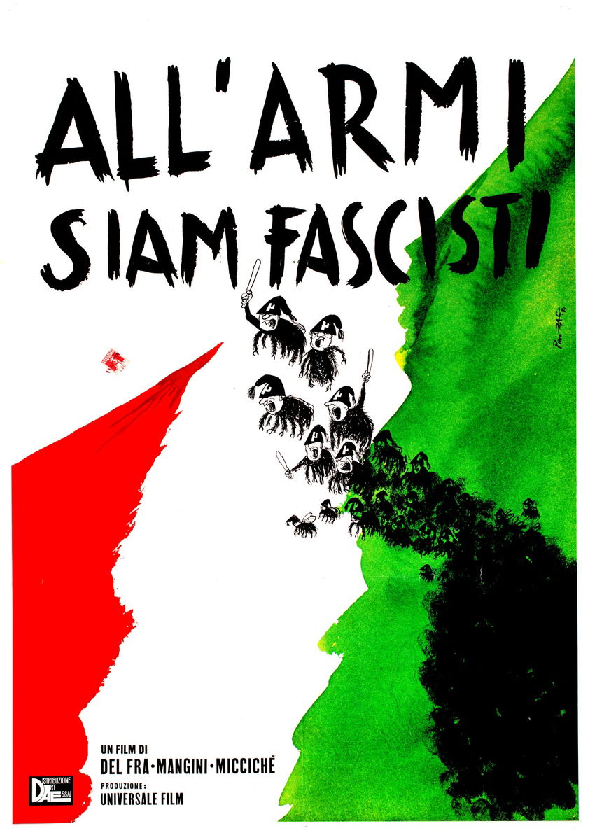 All'armi siam fascisti! - Manifesto 1