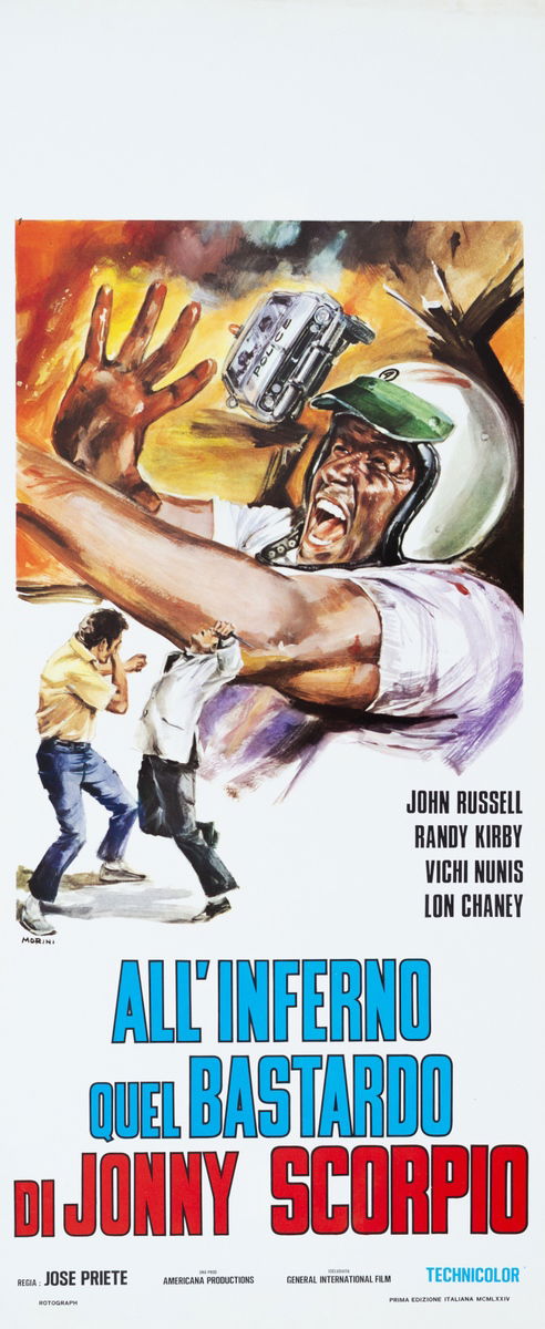 All'inferno quel bastardo di Jonny Scorpio - Locandina 1