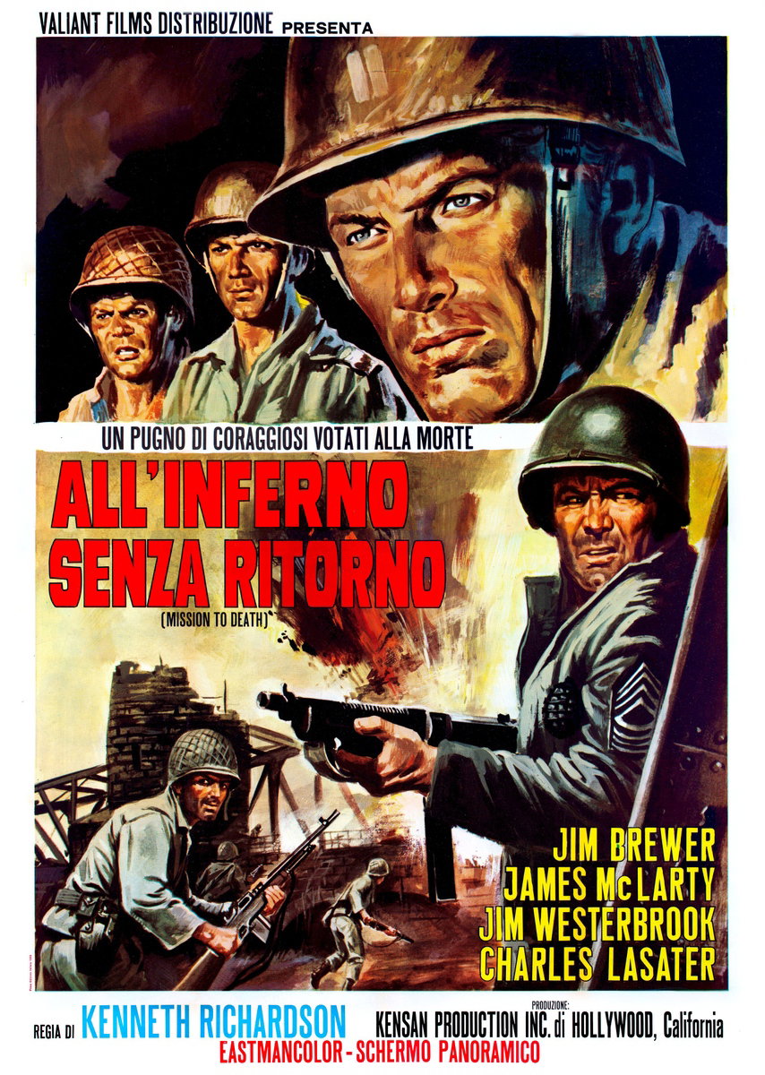 All'inferno senza ritorno - Manifesto 2