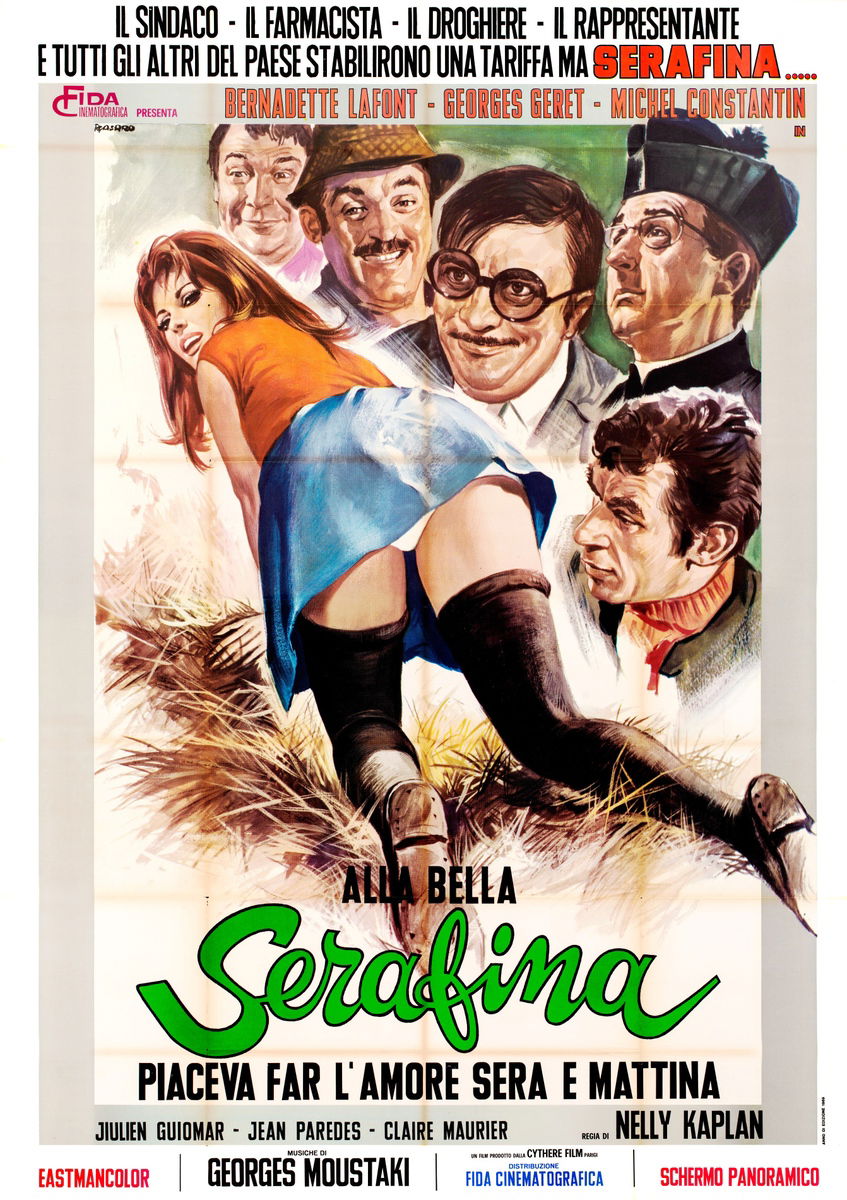 Alla bella Serafina piaceva far l'amore sera e mattina - Manifesto 1