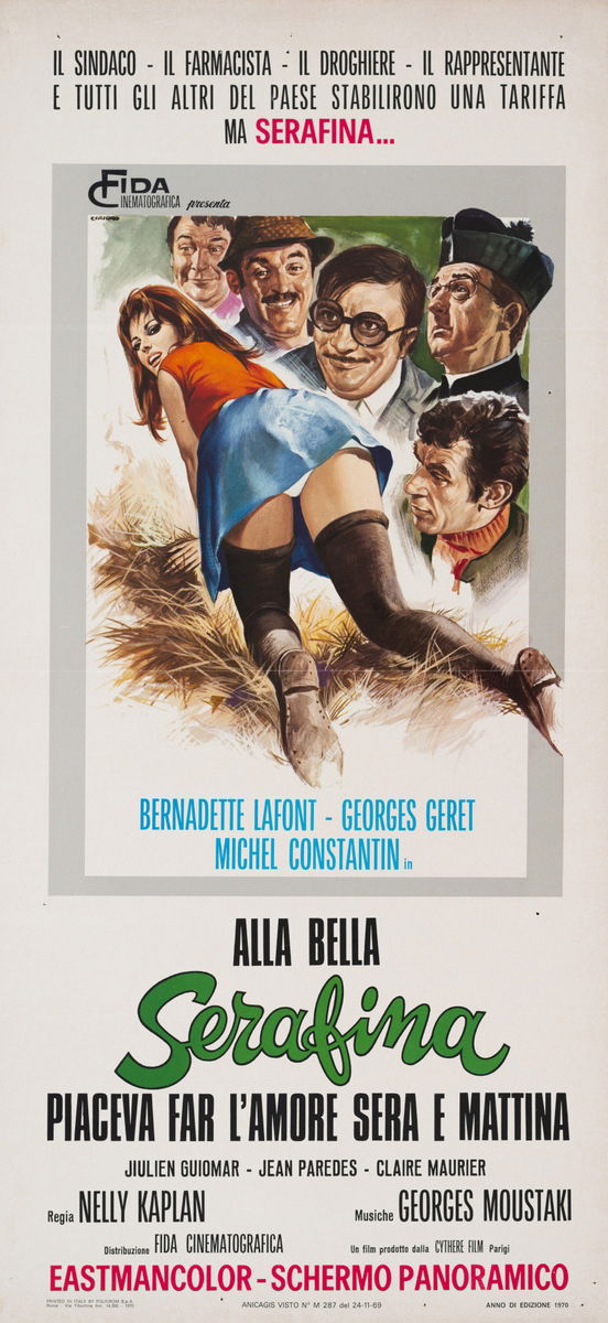 Alla bella Serafina piaceva far l'amore sera e mattina - Locandina 1