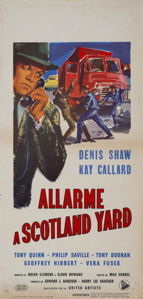 Allarme a Scotland Yard: 6 omicidi senza assassino - Locandina 1