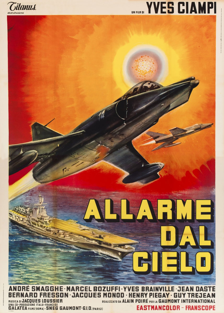 Manifesto 2 per il film Allarme dal cielo (1965)