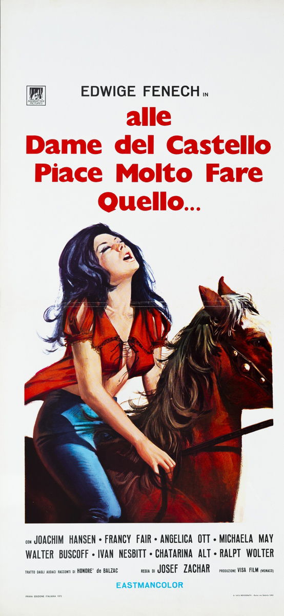 Alle dame del castello piace molto fare quello... - Locandina 1