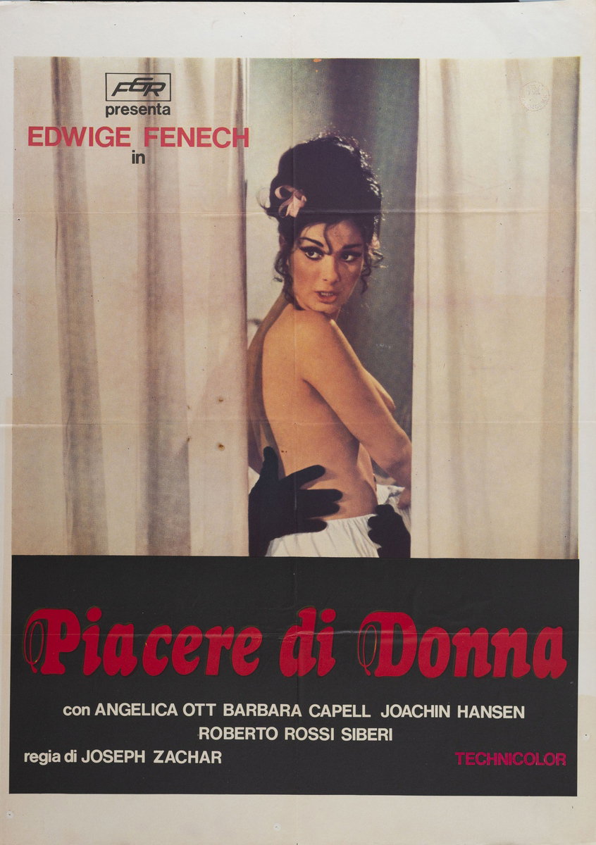 Poster 2 for the film Alle dame del castello piace molto fare quello... (1969)