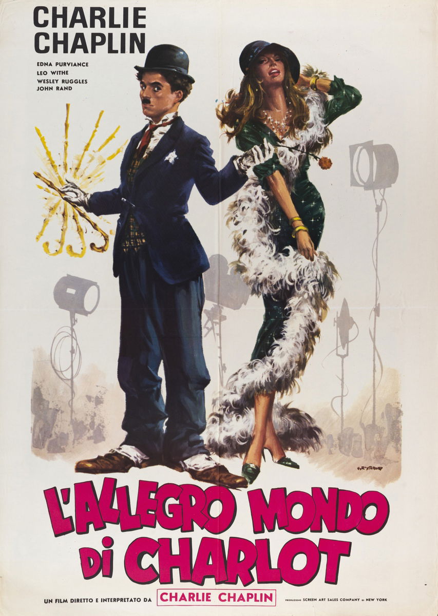 L'allegro mondo di Charlot - Manifesto 1