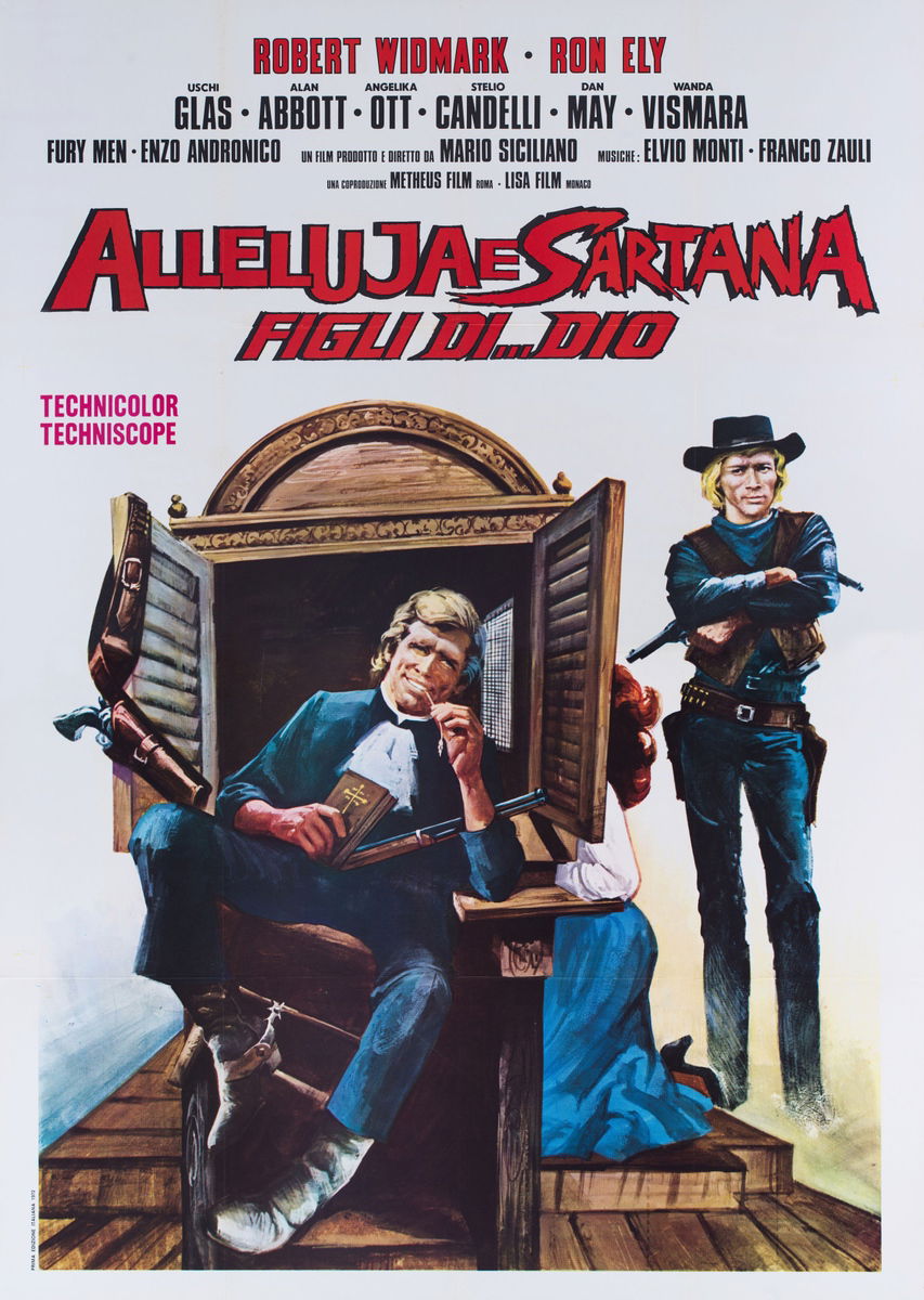 Alleluja e Sartana figli di... Dio - Manifesto 1