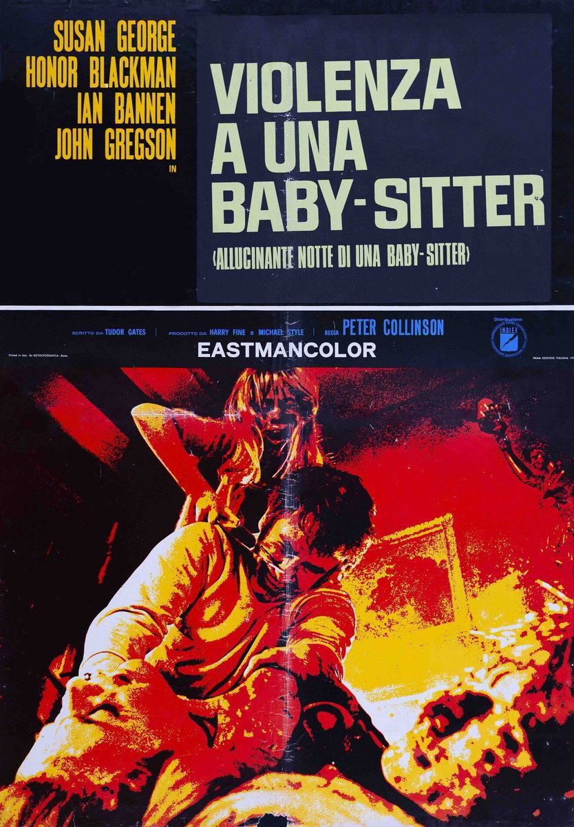Manifesto 2 per il film L'allucinante notte di una baby sitter (1971)