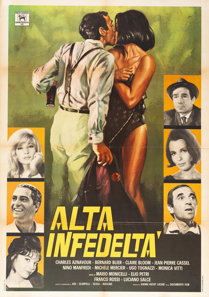 Manifesto 2 per il film Alta infedeltà (1964)