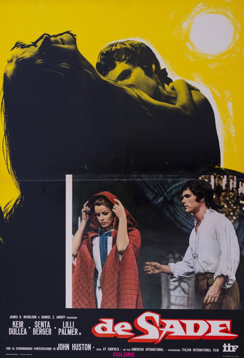 Poster 3 for the film De Sade (1969)