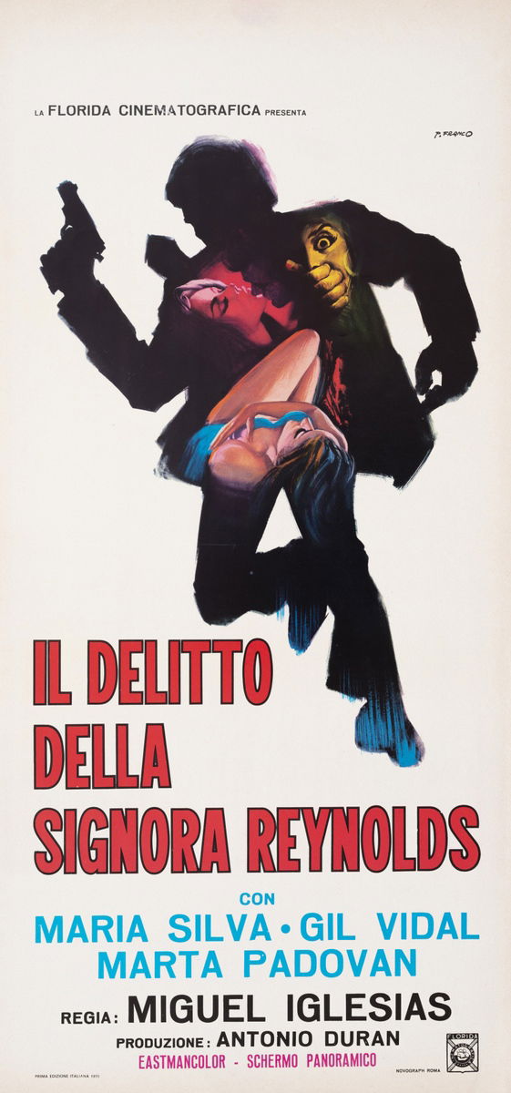 Il delitto della signora Reynolds - Locandina 1