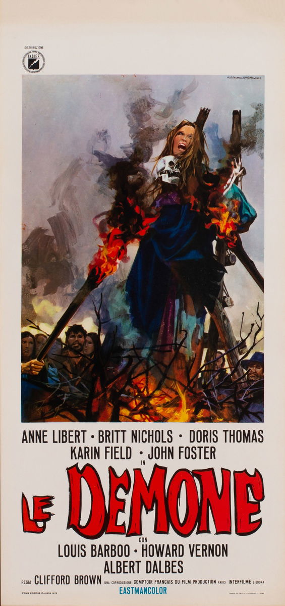 Le demone - Lobby Card 1