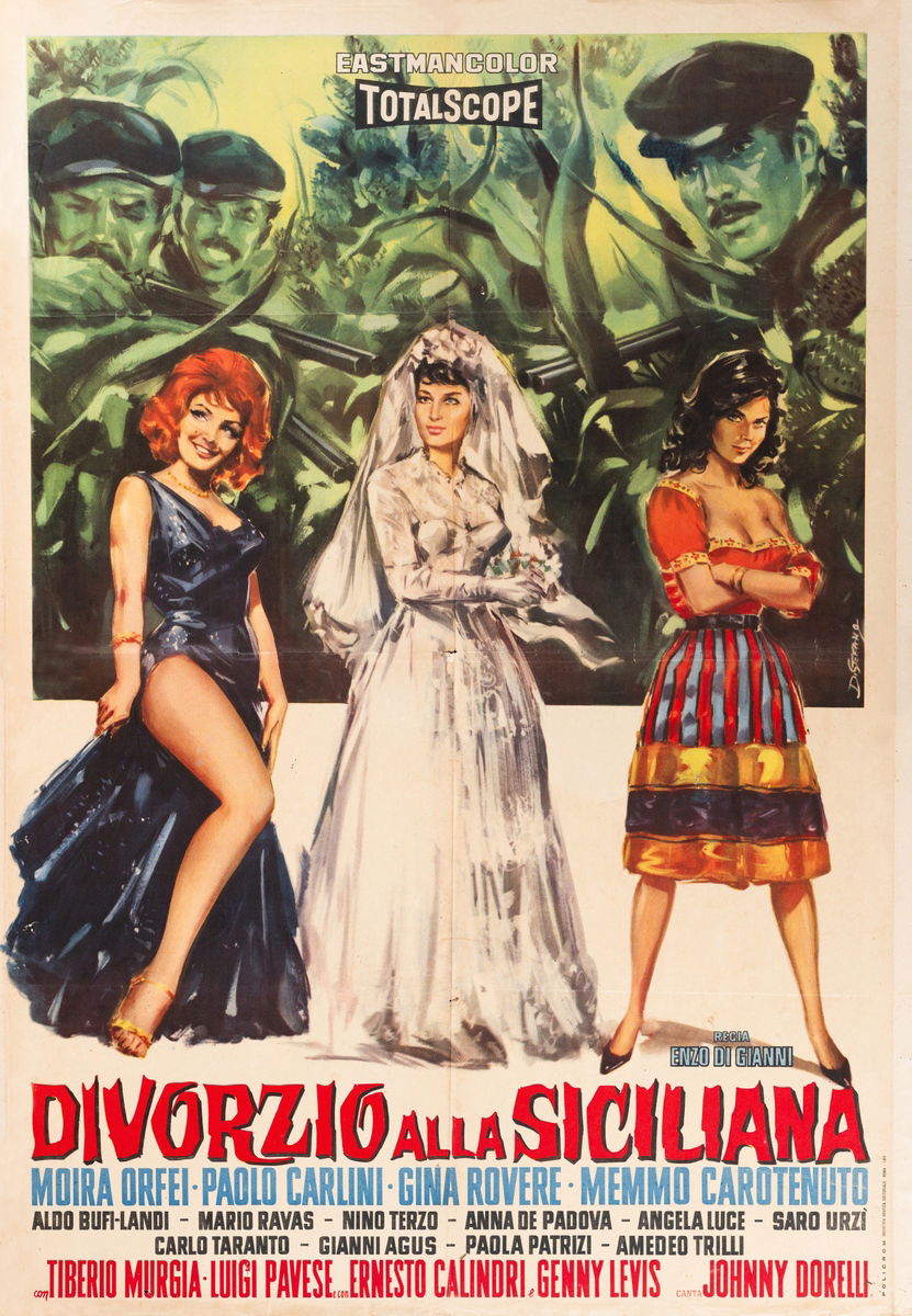 Divorzio alla siciliana - Manifesto 1