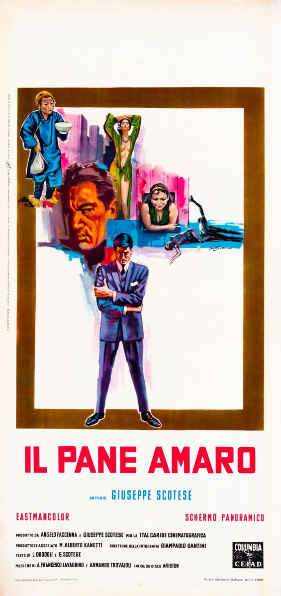 Il pane amaro - Le vergogne del mondo - Locandina 1