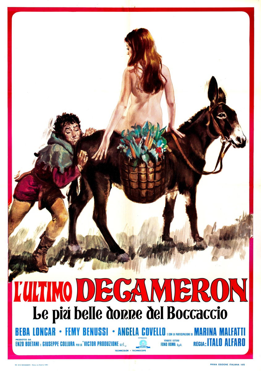 Decameron n° 3 - Le più belle donne del Boccaccio - Manifesto 1