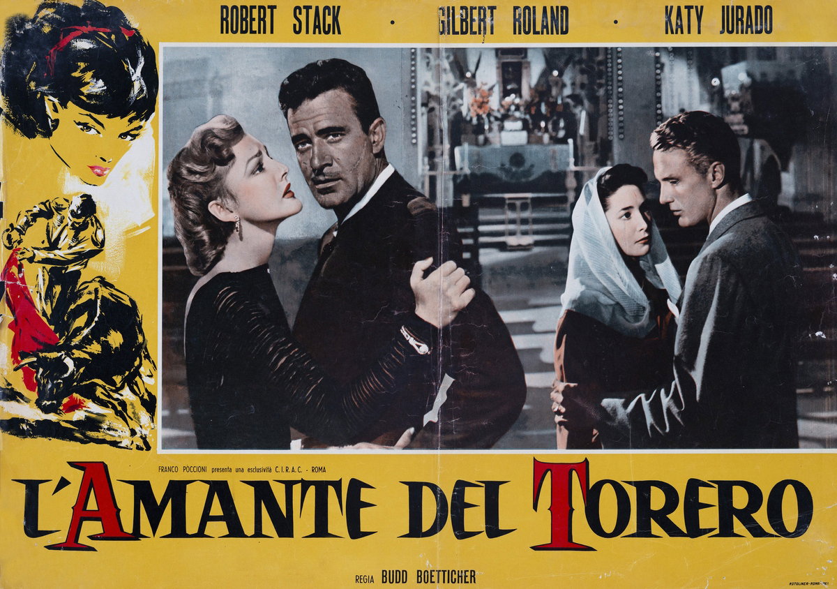 Lobby Card 2 for the film Bullfighter and the Lady (1951)