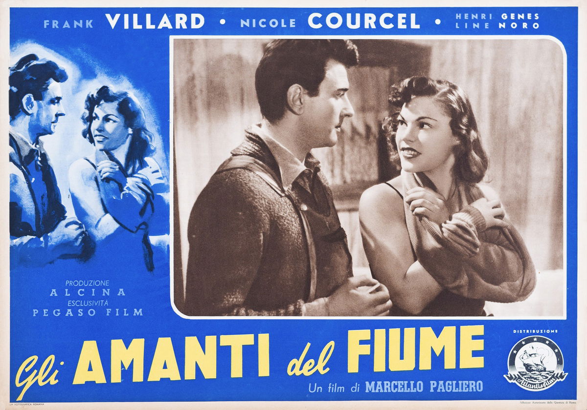 Gli amanti del fiume - Fotobusta 1