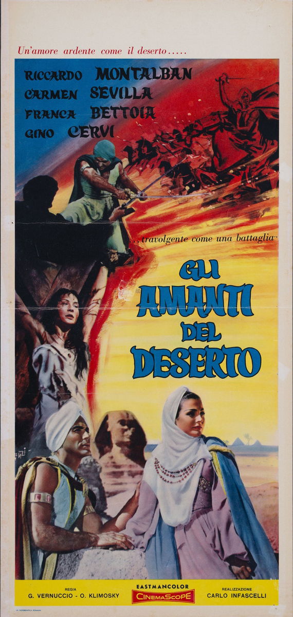 Gli amanti del deserto - Locandina 1