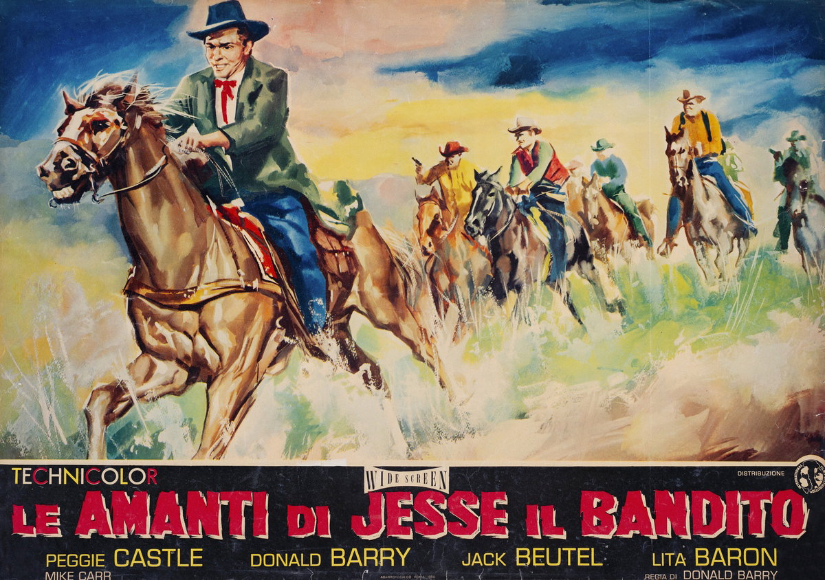 Lobby Card 2 for the film Le amanti di Jesse il bandito (1954)