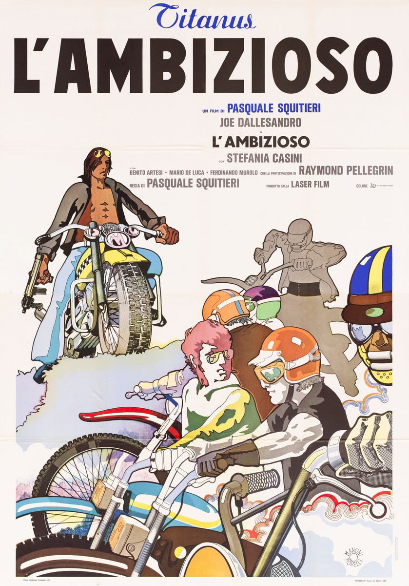 Poster 2 for the film L'ambizioso (1978)