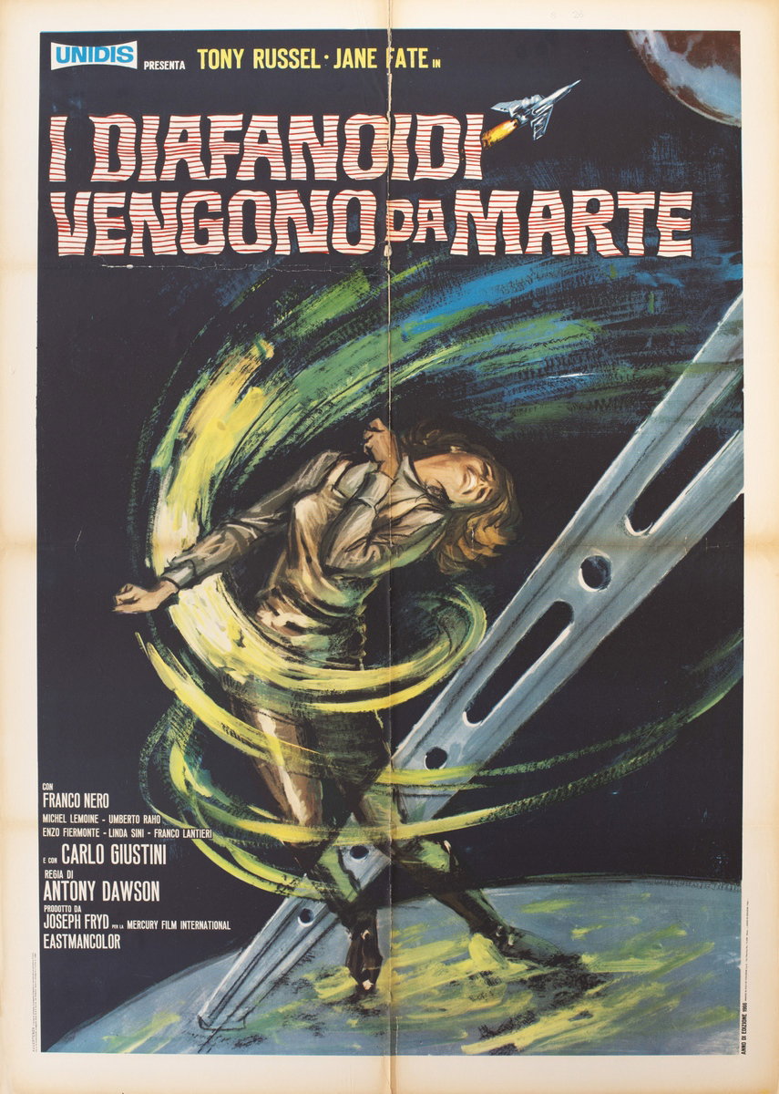 Poster 2 for the film War of the Planets (1966)