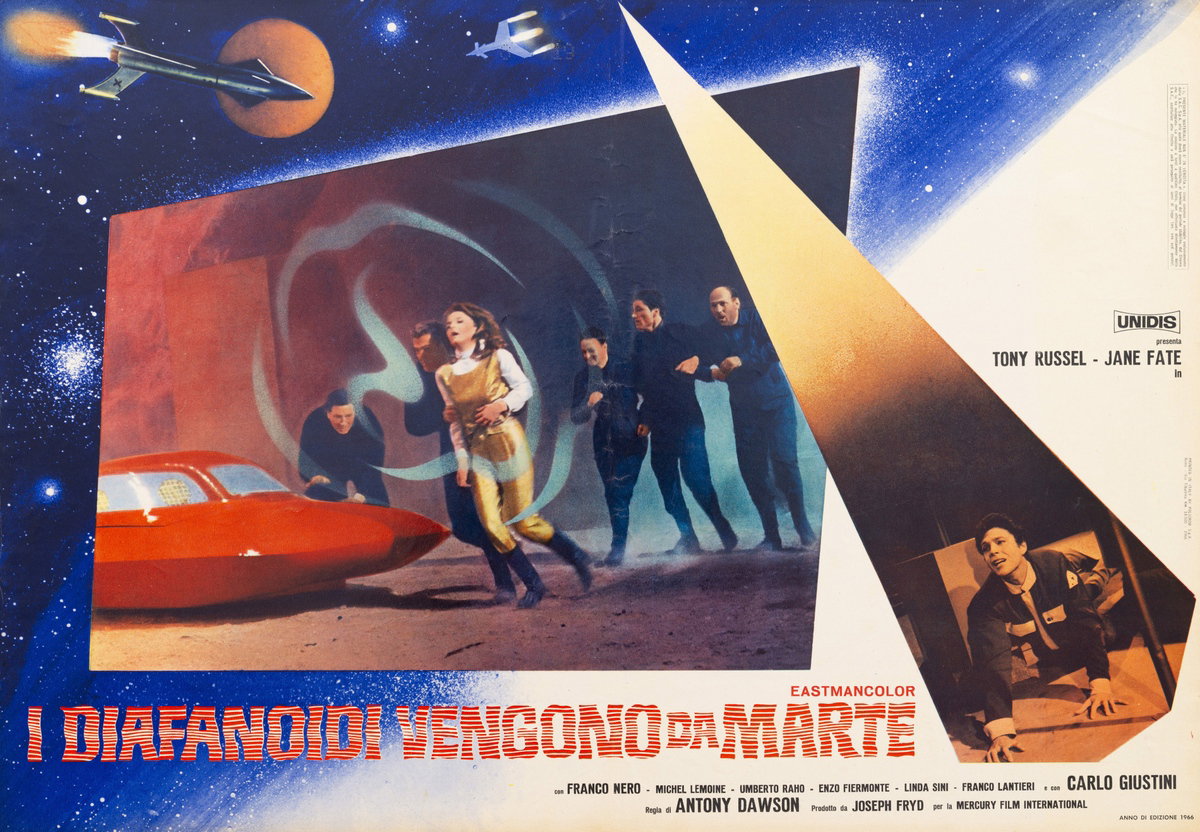 Lobby Card 2 for the film War of the Planets (1966)