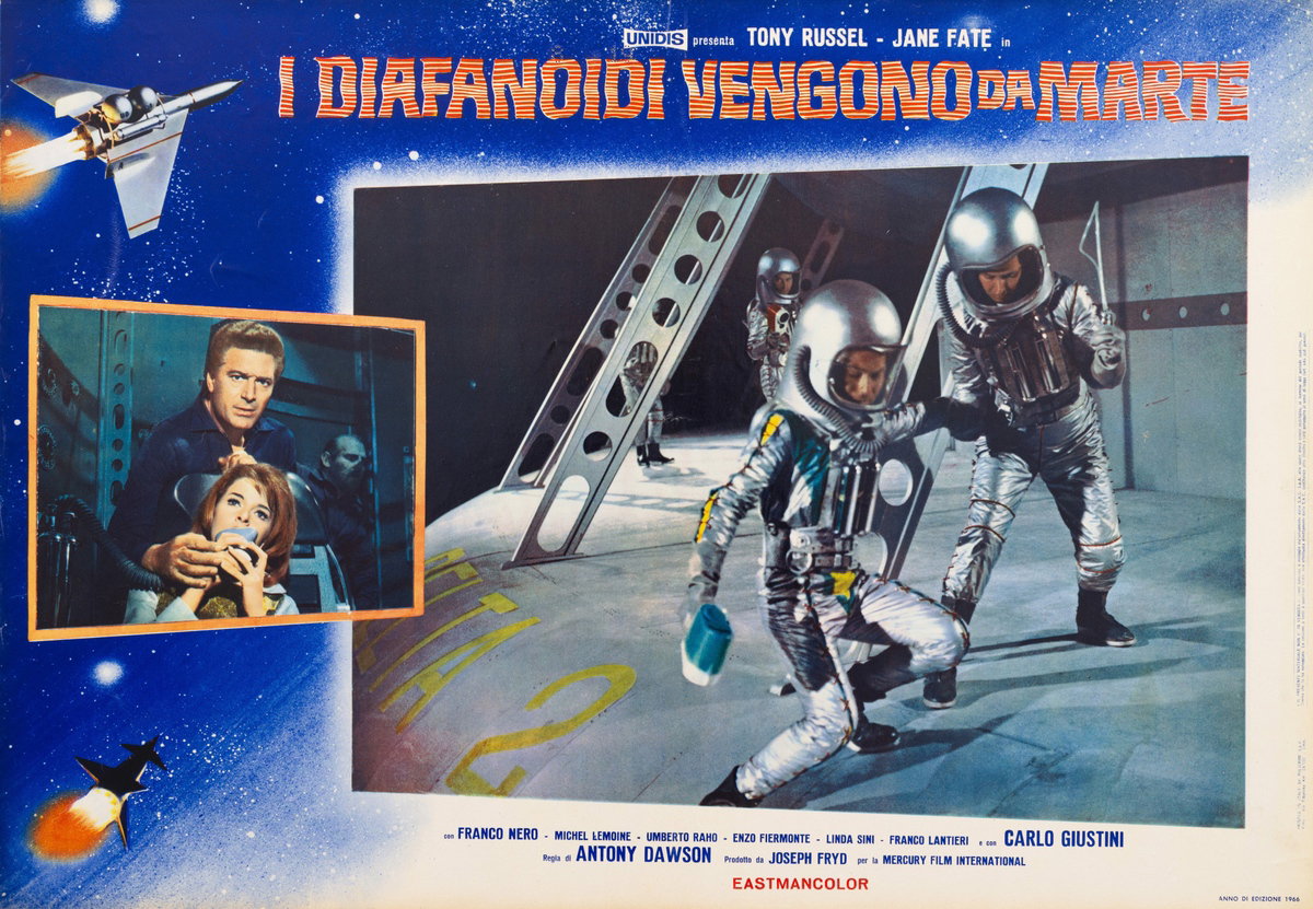 Lobby Card 9 for the film War of the Planets (1966)