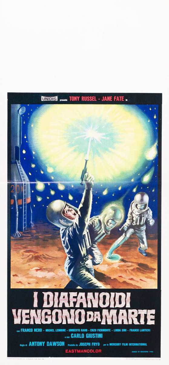Locandina 3 for the film War of the Planets (1966)