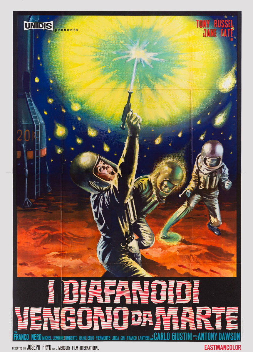 Poster 5 for the film War of the Planets (1966)