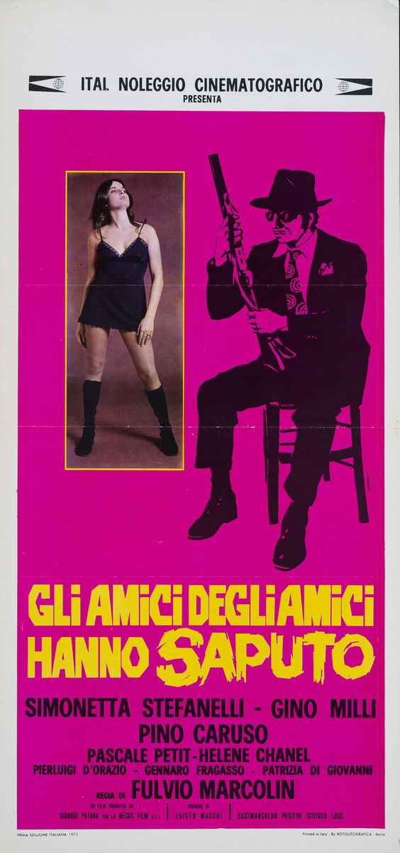 Gli amici degli amici hanno saputo - Locandina 1