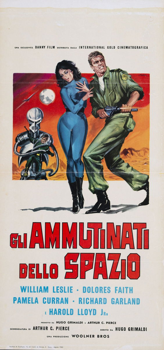 Mutiny in Outer Space - Lobby Card 1