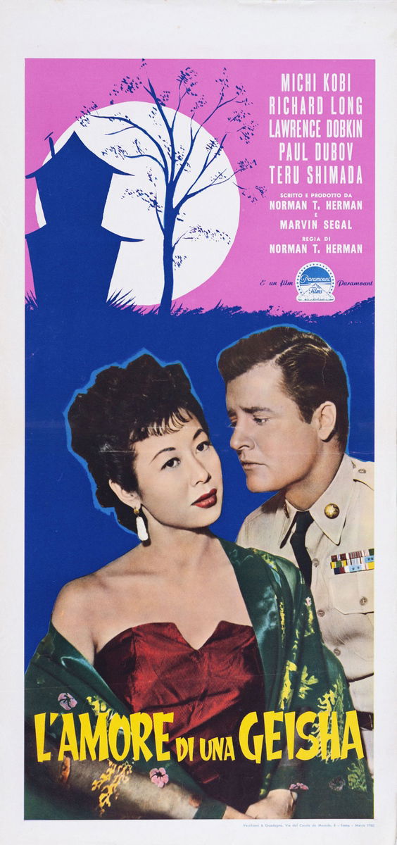 L'amore di una geisha - Locandina 1