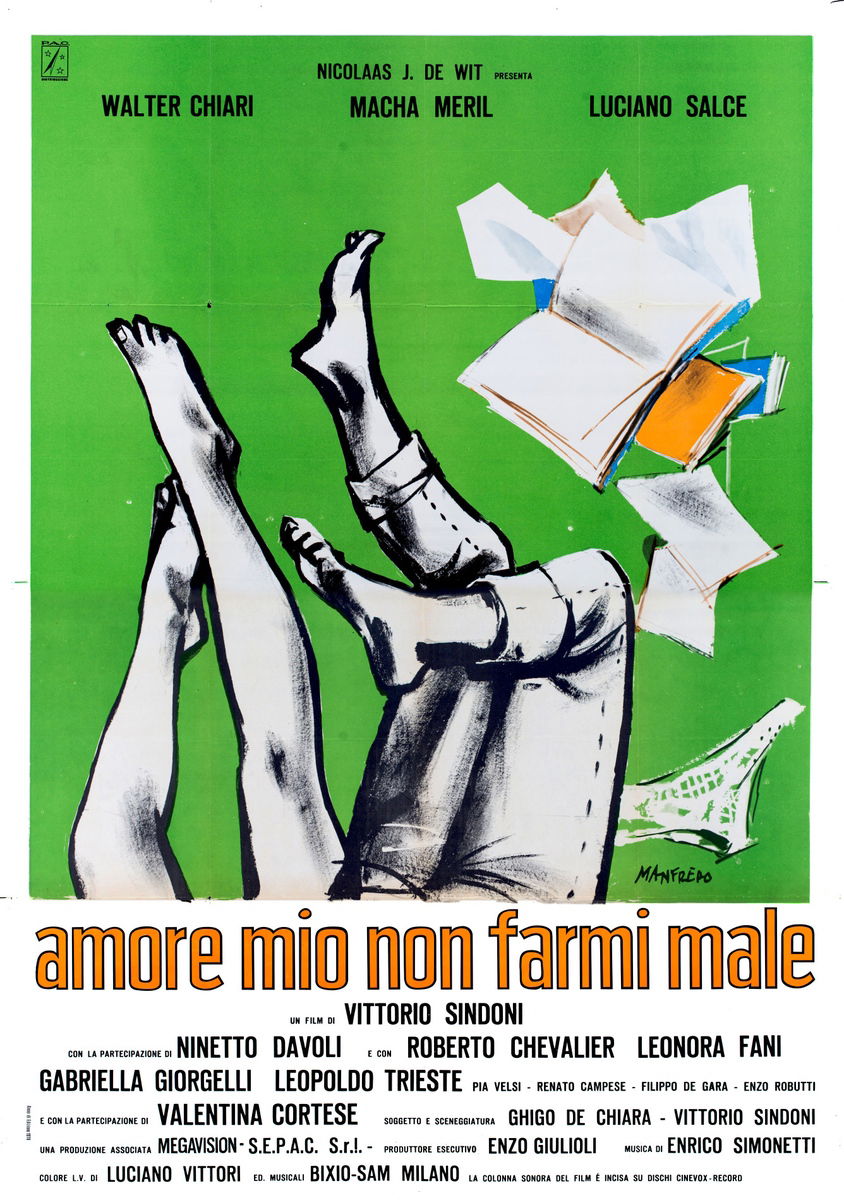 Amore mio non farmi male - Manifesto 1