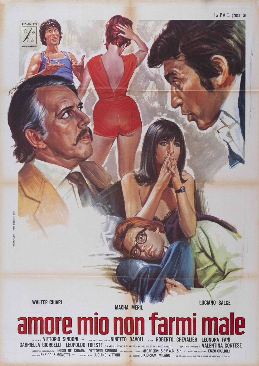 Poster 3 for the film Don't Hurt Me, My Love (1974)
