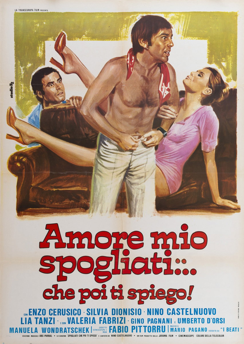 Amore mio spogliati... che poi ti spiego! - Manifesto 2