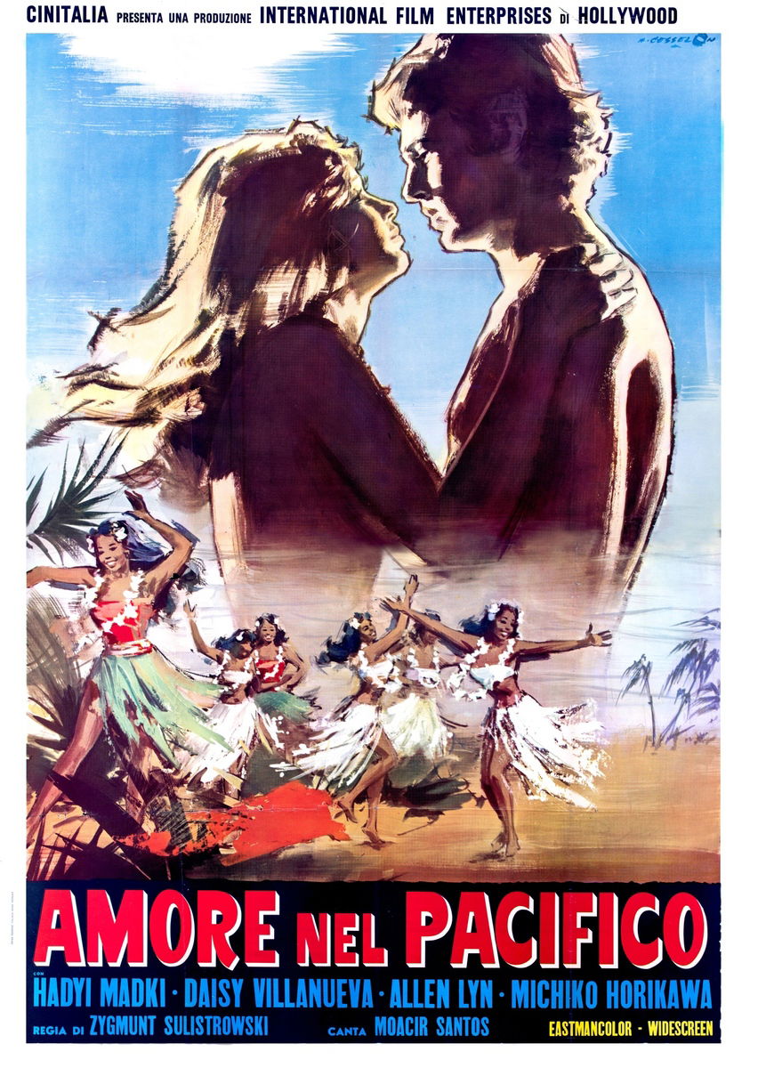 Amore nel Pacifico - Manifesto 1