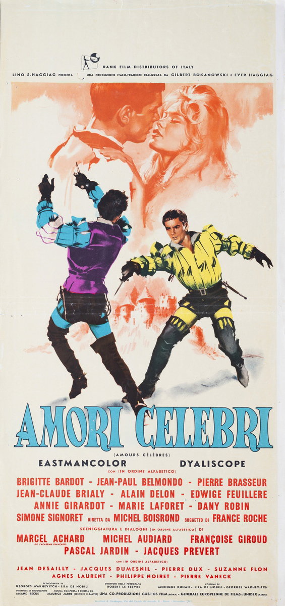 Locandina 2 for the film Famous Love Affairs (1961)